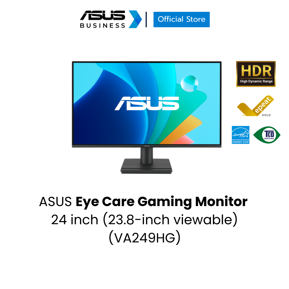 ASUS VA249HG Eye Care Gaming Monitor – 24-inch (23.8-inch viewable)
