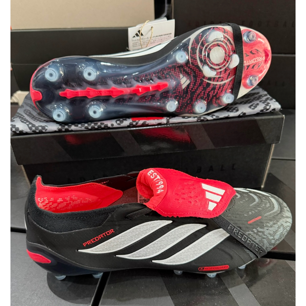 🖤❤️Adidas Predator26 Elite AG-PRO สี่ OG ตัวtop  เจนเนอเรชั่นใหม่ เจน3 สินค้าของแท้ 💯%