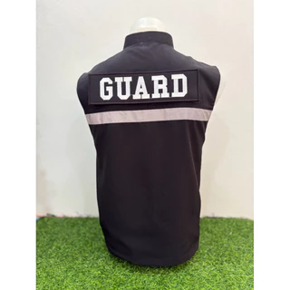 เสื้อกั๊ก GUARD การ์ด พร้อมเครื่องหมายติดตีนตุ๊กแก