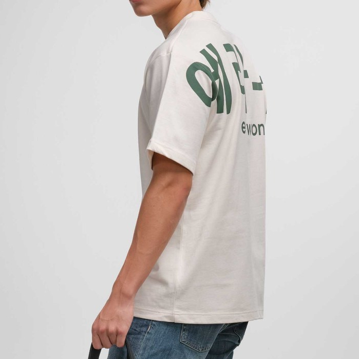 era-won เสื้อ T-Shirt Oversize Screen สี Green