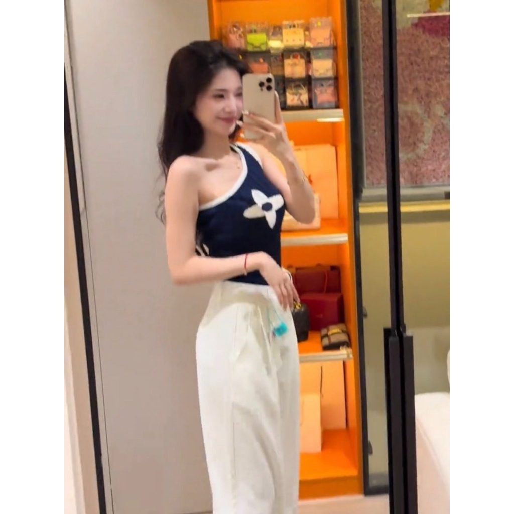 Moonlingพร้อมส่งจากไทย เสื้อกล้ามไหมพรม น่ารักๆ รูปที่ 2
