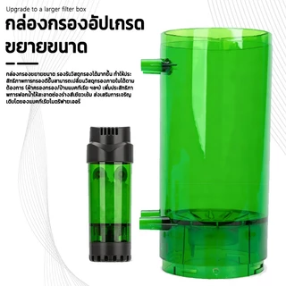 กระบอกปั่น ปั๊มกรอง เพิ่มออกซิเจน LH-300/600 มีแถมมูฟวิ่งเบดให้ฟรี ระบบกรองชีวภาพ เพิ่มออกซิเจนในน้ำ ช่วยกำจัดของเสีย