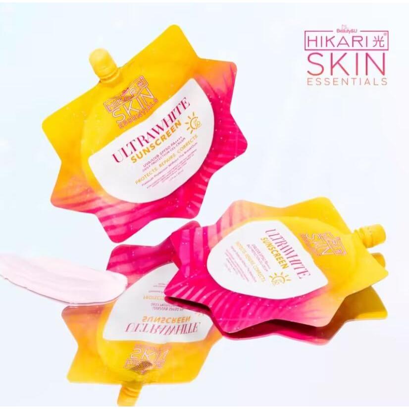 ซื้อ 1 แถม 1 HIKARI ครีมกันแดด SPF 50+PA+++ น้ำหนักเบา กันเหงื่อ ไม่เหนียวเหนอะหนะ กันแดด UV ครีม 50g สกินแคร์ - รูปที่ 6