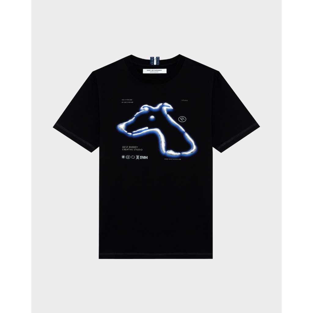 เสื้อยืดทรง Classic Fit พิมพ์ลายกราฟิกโลโก้ CLASSIC FIT T-SHIRT WITH LOGO GRAPHIC PRINT