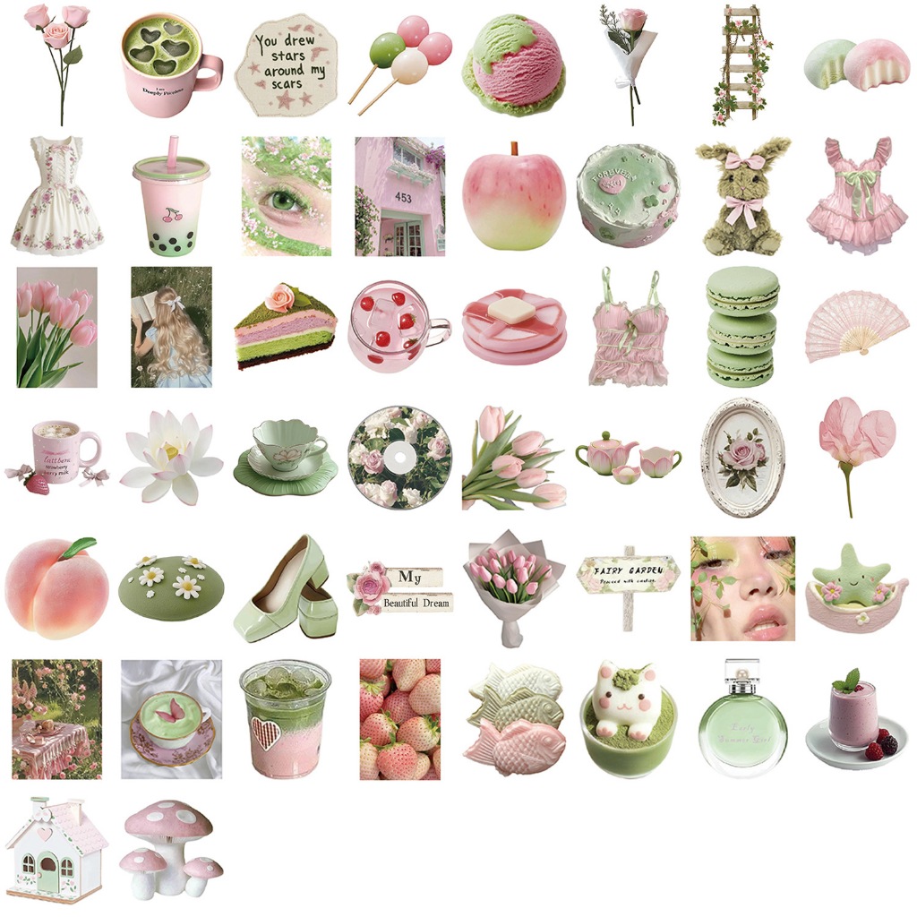 Easyhouse สติ๊กเกอร์กันน้ำ  50ชิ้น สำหรับตกแต่ง สติ๊กเกอร์กราฟฟิก ติดกระเป๋าเดินทาง โทรศัพท์ คอมพิวเตอร์ ราคา ถูกที่สุด ดีลบีเคเค แกลเลอรีภาพที่ 7