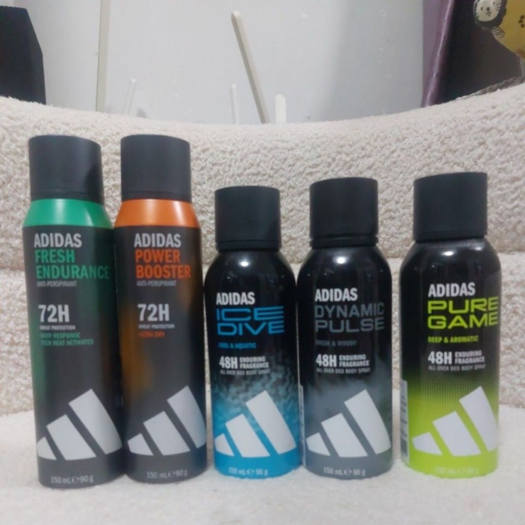 Adidas Deo Body Spray  สเปรย์ระงับกลิ่นกาย 150ml.