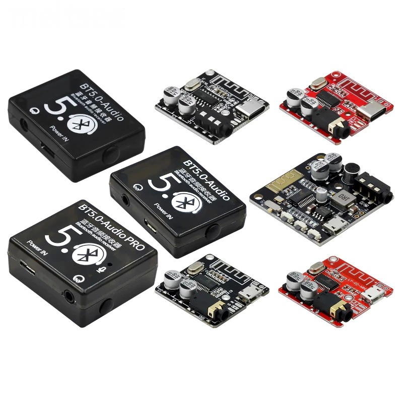 ตัวรับสัญญาณบลูทูธ 5.0 4.1 MP3 Lossless  DIY Micro / Type-C USB 3.7V-5V พร้อมส่งในไทย