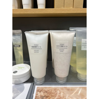 MUJI 📌 โฟมสคลับหลอดใหญ่ เม็ดสคลับละเอียดไม่บาดผิว 💖 from jap…