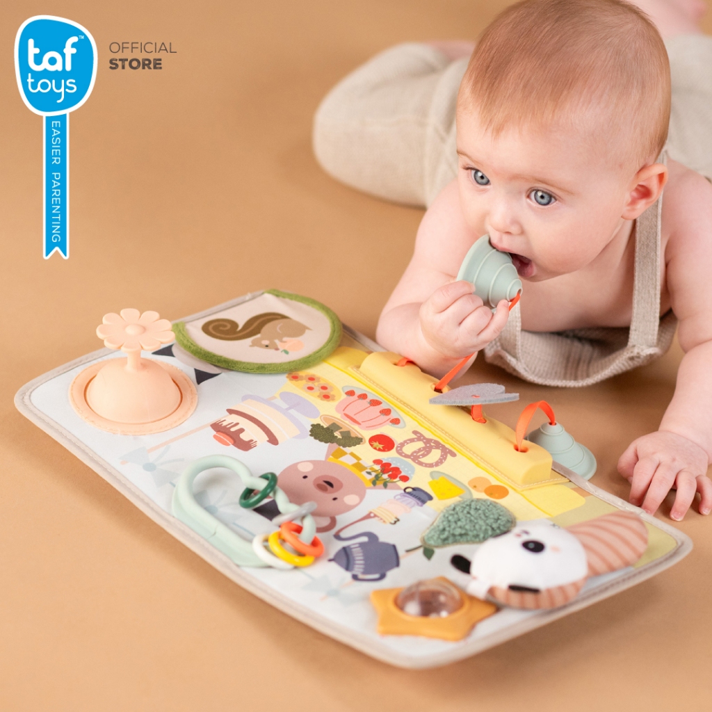 Taf Toys กระดานกิจกรรมเสริมพัฒนาการ Peek, Pop & Play Station ของเล่น เสริมพัฒนาการ 6 เดือน ขึ้นไป รูปที่ 2