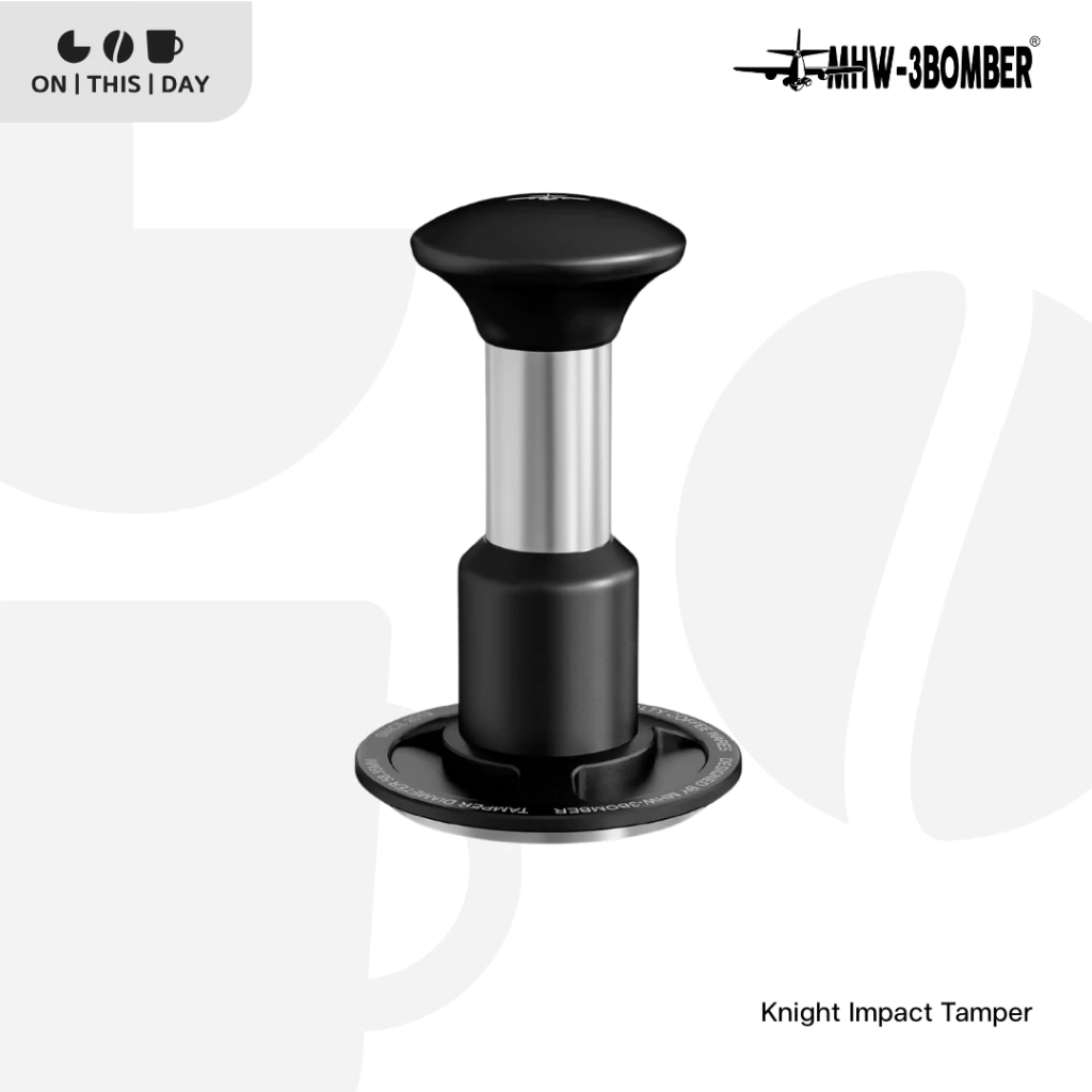 MHW-3BOMBER Knight Impact Tamper แทมเปอร์ ที่กดกาแฟ ขนาด 51 / 53.35 / 58.35 mm