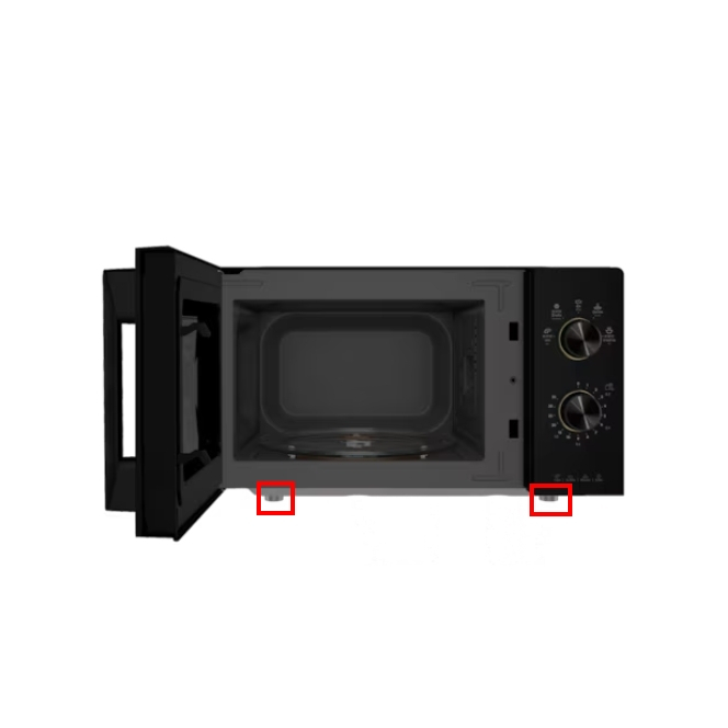 อะไหล่เเท้ศูนย์/ยางรองฐานไมโครเวฟ/Electrolux/Foot support/4055844239ใช้กับรุ่น EMM20K22B ราคาต่อชิ้นกดตามจำนวนที่ต้องการ