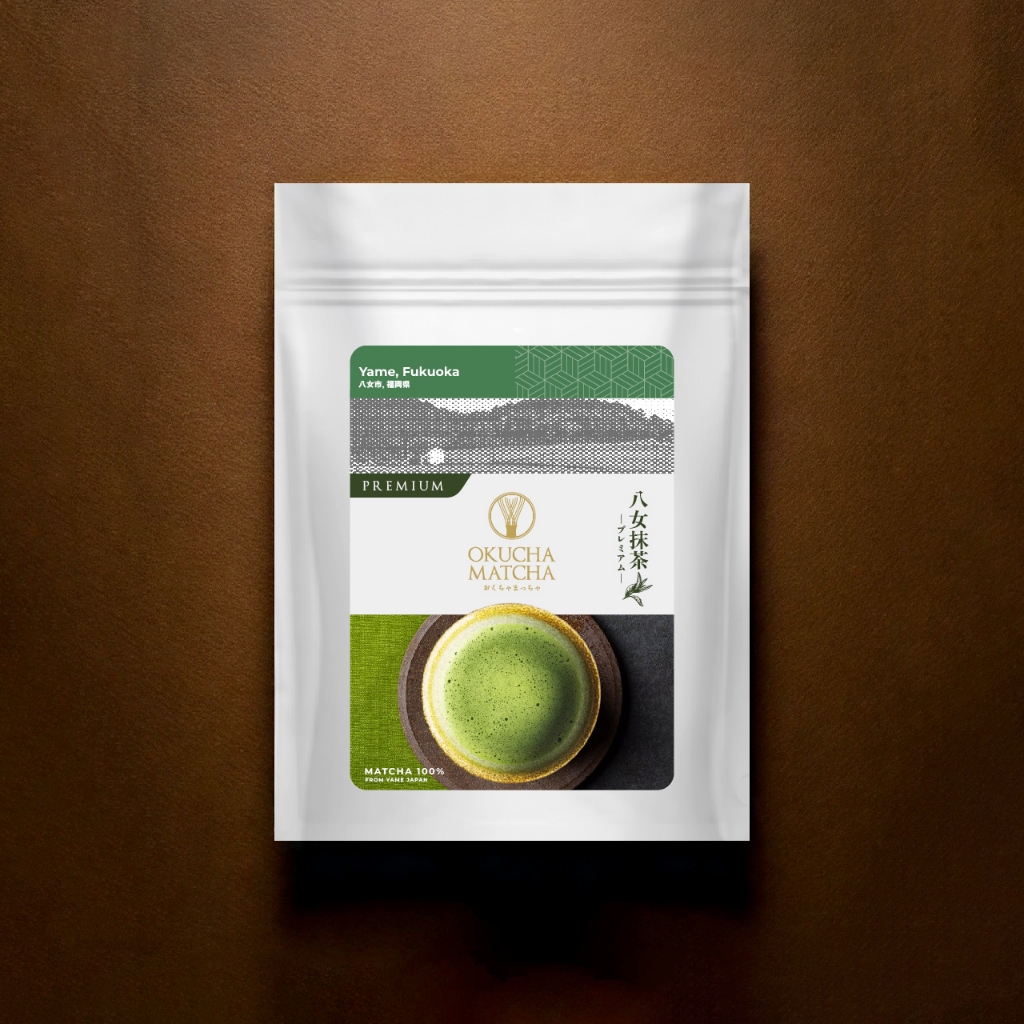 Okucha matcha Yame, Fukuoka | โทนถั่ว มัทฉะเกรดพรีเมี่ยม