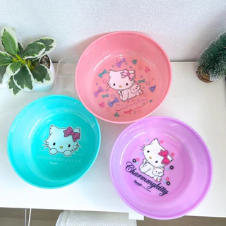 MOMOMART ขันตักน้ำ ขันอาบน้ำ ขันพลาสติก Charmmy Kitty ลิขสิทธิ์แท้ Sanrio ลายน่ารัก มี 3 สีให้เลือก