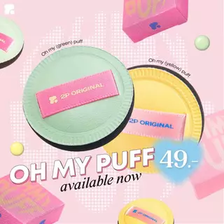 แถมฟรีพัฟ (คละสีพัฟ) เมื่อซื้อ OH MY BLUSH DOT ซอง 5 สี โปรโมชั่นนี้เฉพาะสั่งซื้อตระกร้านี้เท่านั้น!
