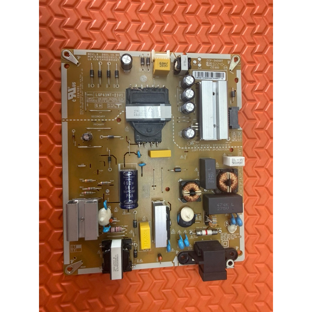 บอร์ดซัพพลายทีวี LGรุ่น 43UQ8050PSB , 43NANO75TPA , 43UP7700TPC,43UP7750PTB,43UP8000PTB,43UQ8000PSC,