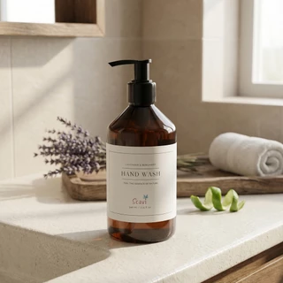 Scavi Hand Wash | Lavender & Bergamot ผลิตภัณฑ์ทำความสะอาดมือ กลิ่นลาเวนเดอร์ และเบอกาม็อท