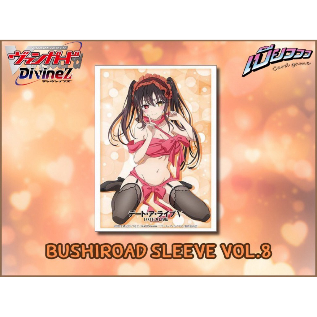 [Bushiroad Supply Vol.8] Sleeve ซองใส่การ์ด Anime เรื่อง Date a Live ลาย Kurumi Tokisaki