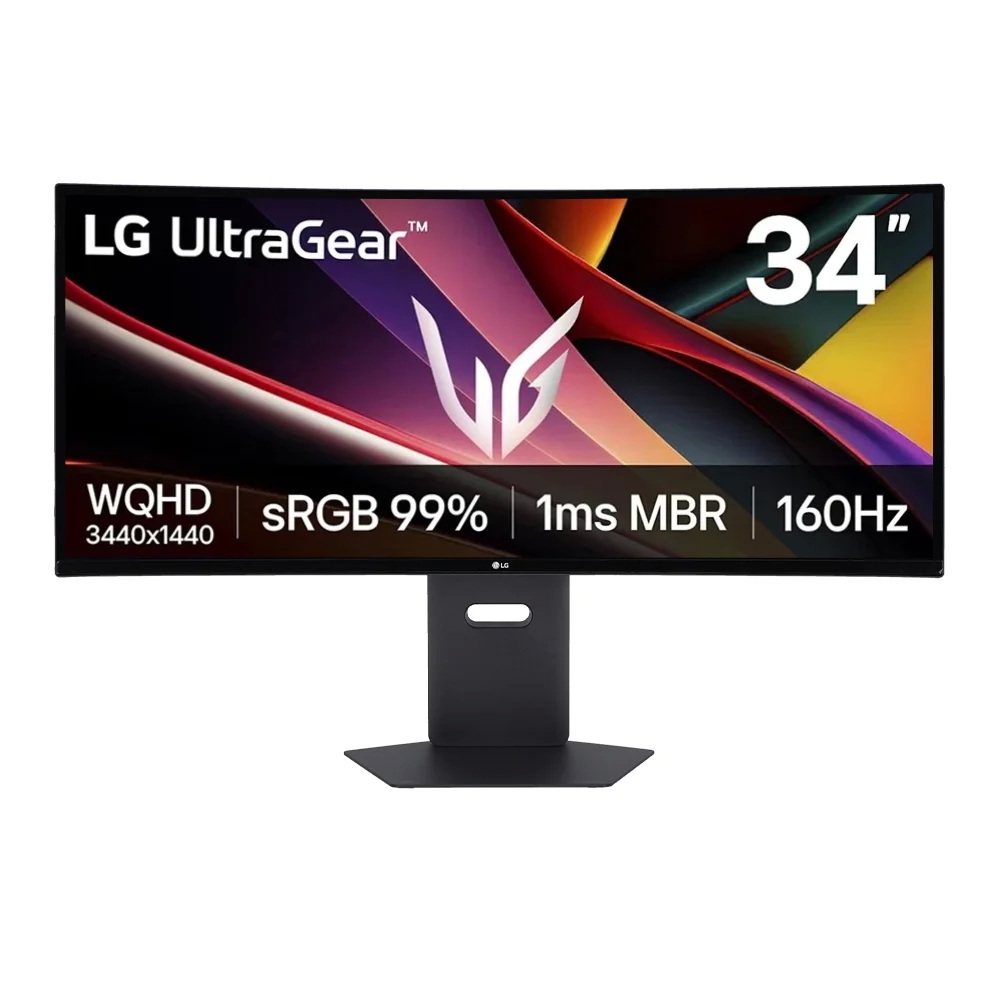 Monitor (จอมอนิเตอร์) LG Ultragear 34G600A-B - 34 Inch VA 2K 160Hz AMD Freesync Premium Curved