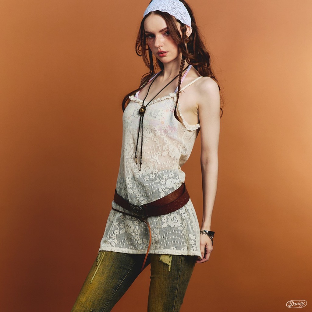 DADDY(SWC)  | Lana Lace Layer Dress เดรสสายเดี่ยว ผ้าลูกไม้ - รูปที่ 6