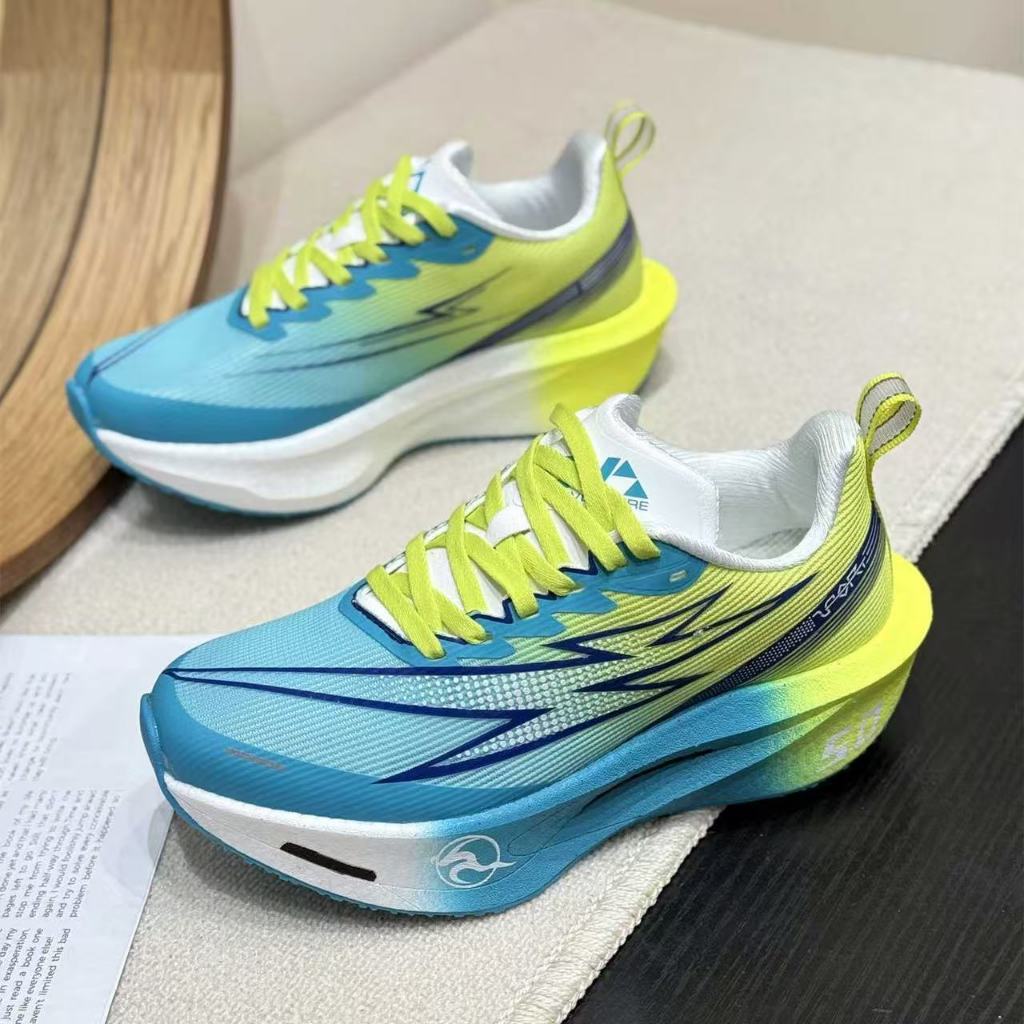 Cuzee รองเท้าวิ่งประสิทธิภาพสูงสำหรับชายและหญิง, รองรับแรงกระแทกและคืนตัว, เหมาะสำหรับการฝึกซ้อมกลางแจ้งและวิ่งมาราธอน,