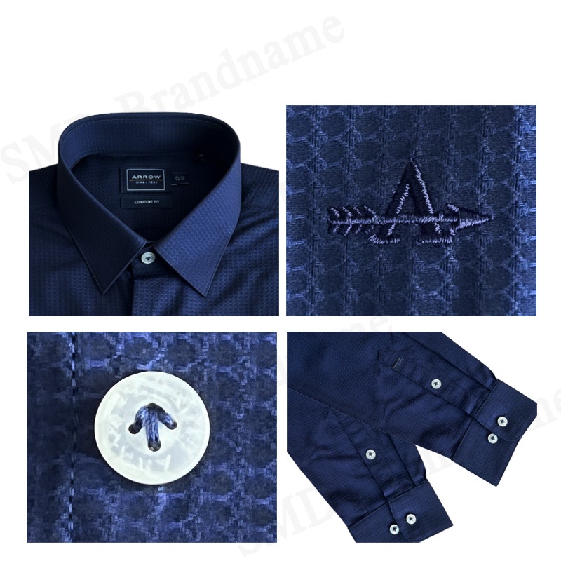 Arrow เสื้อเชิ้ตแขนยาวผู้ชาย รุ่น Men's Bamboo Comfort Fit Shirt Code: MACC802W4BSNV - รูปที่ 2