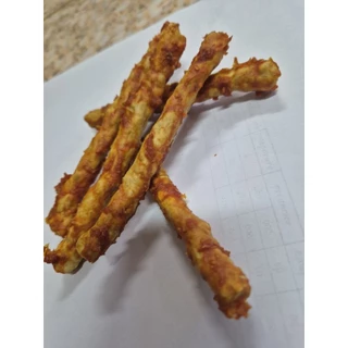 กู๊ดบอยแดง ครันชี่นมนิ่มชุบไก่ น้ำหนัก 250 กรัม(สินค้าตัวใหม่)