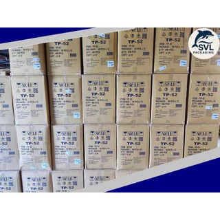 [ขายยกลัง] TP-52 แบบล็อค กล่องใส OPS กล่องใส่อาหาร กล่องเบเกอรี่ กล่องข้าว food grade 50ชิ้นx12ห่อ/ลัง