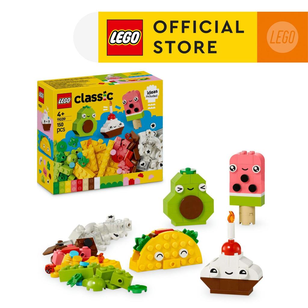 LEGO Classic 11039 Creative Food Friends (150pcs.), Building Blocks, Kids Toy