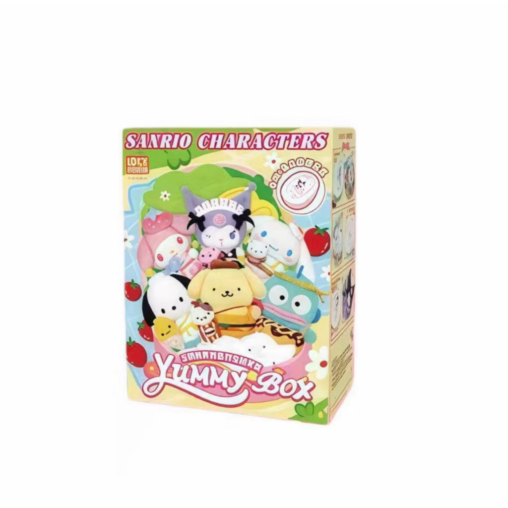 (สุ่ม) LDCX YUMMY BOX - Sanrio Family Series Plush Blind Box