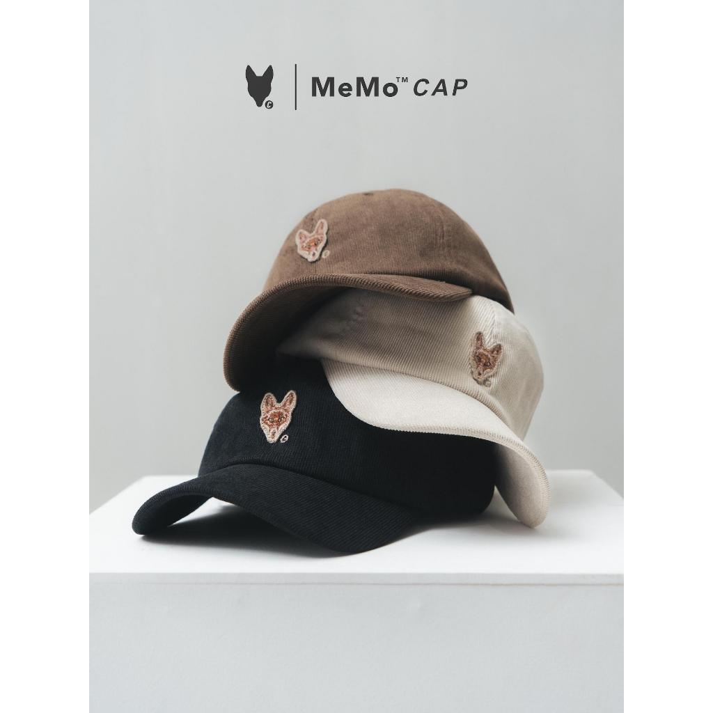 MeMo™ | Cap (New) | หมวกลูกฟูก ทรงแก๊ป ปักโลโก้พรีเมียม (The Fox)