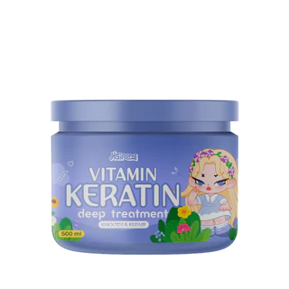 Livetined Hairona Vitamin Keratin Deep Treatment (500ML) ลีฟทิเนด แฮโรน่า วิตามิน เคราติน ดีป ทรีทเม้นท์