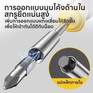 Maybuck ชุดไขควงแม่เหล็ก ชุดไขควงพกพา 10 in1 สำหรับซ่อมแว่นตา นาฬิกา เหล็ก Screwdriver Set