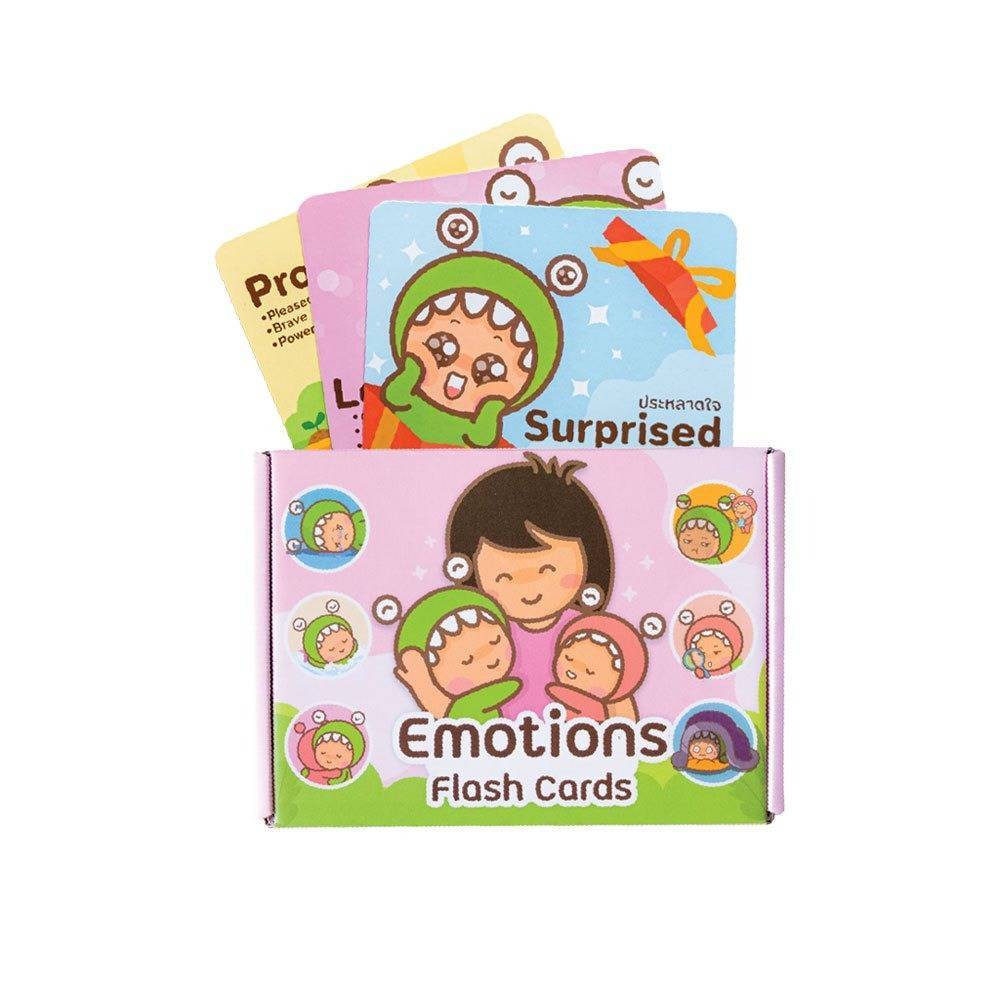 แฟลชการ์ด Emotions  Little Monster