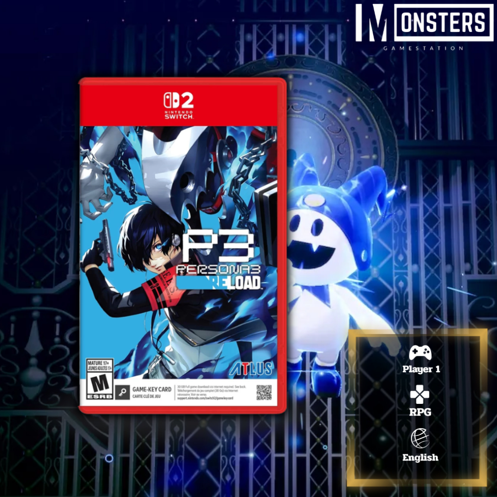 Persona 3 Reload [NINTENDO SWITCH2] [ZONE1] [US] ภาษาอังกฤษ