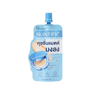(แบบซอง) Skintific Perfect Stay Velvet Matte Cushion สคินทิฟฟิค เพอร์เฟกต์ สเตย์ เวลเวท แมทท์ คุชชั่น 5g