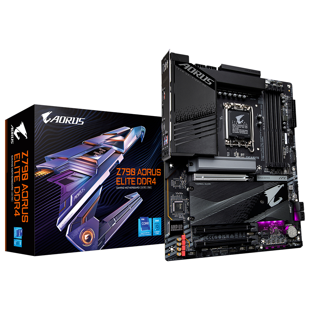 MAINBOARD (เมนบอร์ด) 1700 GIGABYTE Z790 AORUS ELITE (DDR4) ประกันศูนย์ไทย พร้อมส่ง