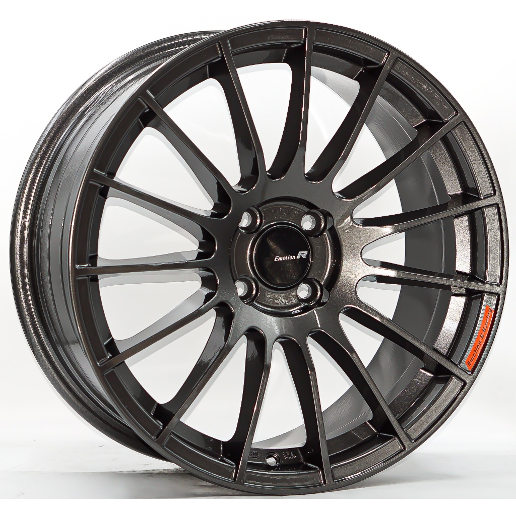 ล้อแม็กซ์ RS05RR ขอบ17นิ้ว 4รู100 สีดาร์คกัน กว้าง7.5นิ้ว Offset35 [17558]