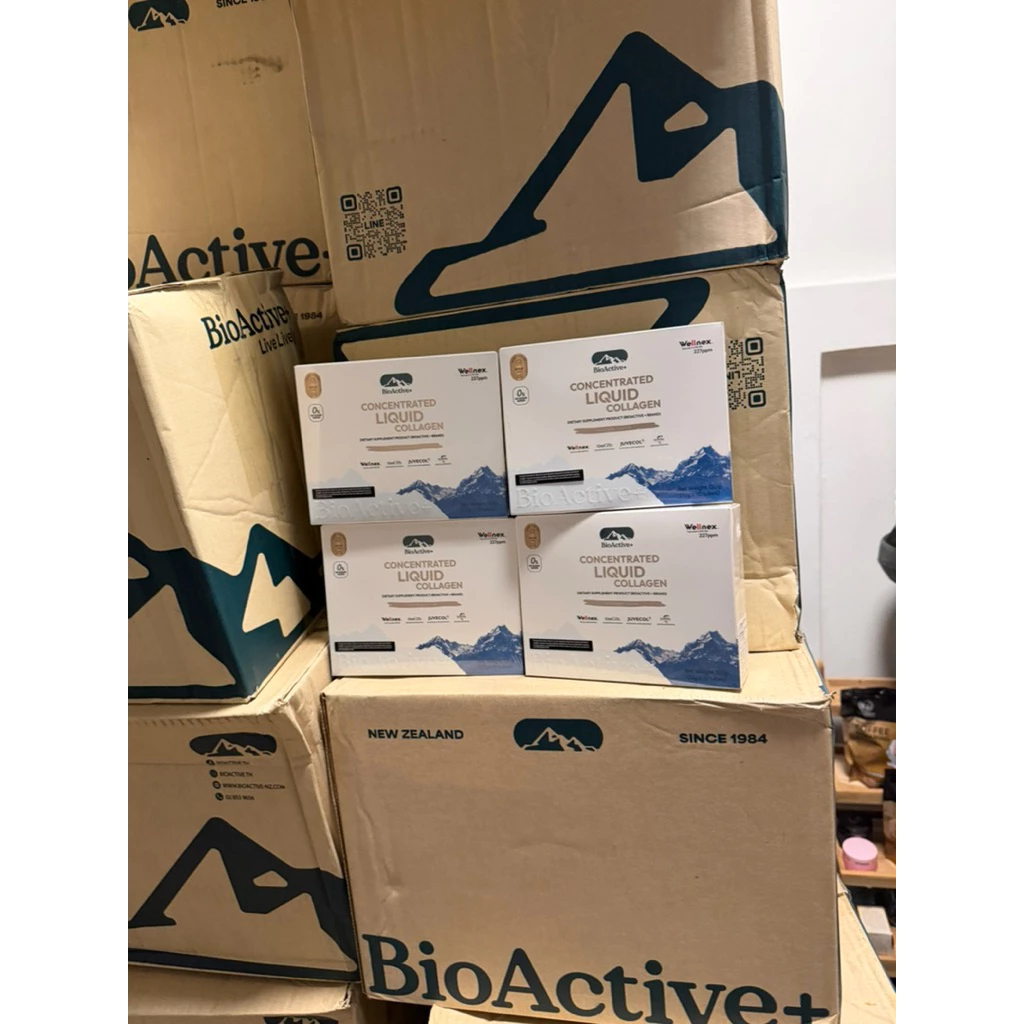 Bio Active+ Concentrated Liquid Collagen คอลลาเจน 4 กล่อง 40 หลอด thumbnail 4