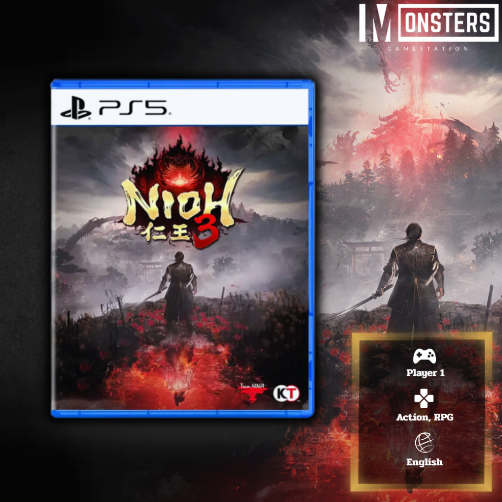 Nioh 3 [PS5] [มือ1] (สินค้าพร้อมส่ง) (โซน3)