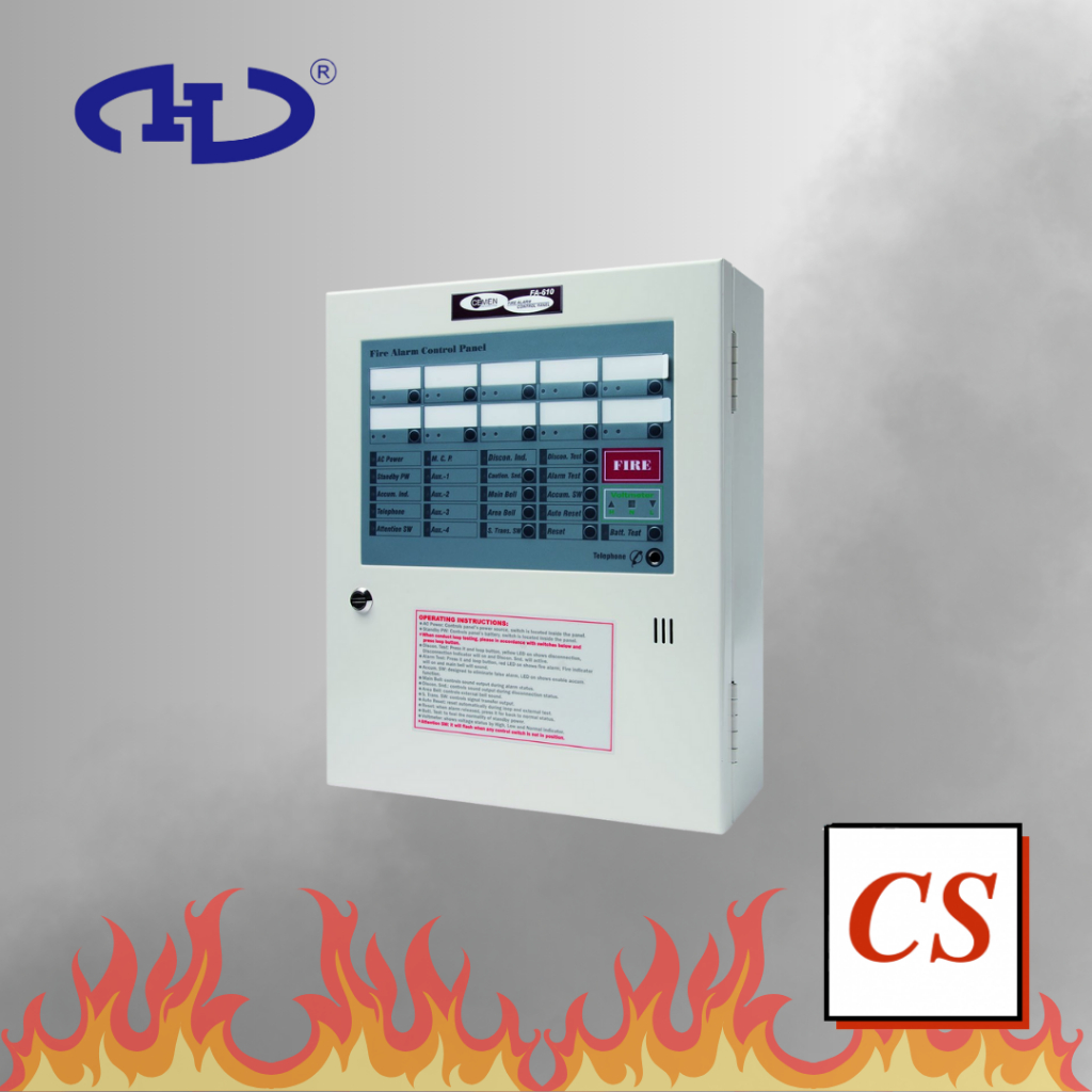 AH-00212 1 ZONE FIRE ALARM CONTROL PANEL 10 ZONE
