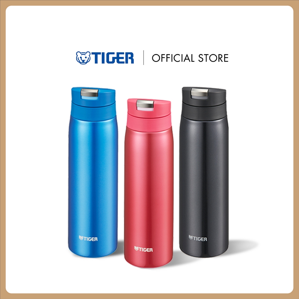 TIGER กระบอกน้ำสุญญากาศสแตนเลสฝากด ขนาด 500 มล. (รุ่น MCX050)