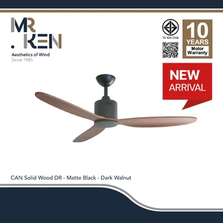 พัดลมเพดาน MR KEN รุ่น CAN Solid Wood DC NL Motor ขนาด 40" เเละ 52" พร้อมรีโมทคอนโทรล