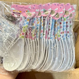 [ขายยกโหล12แพ็ค] ทัพพีเมลามีน แพ็ค2ชิ้น (ได้ทั้งหมด24ชิ้น)