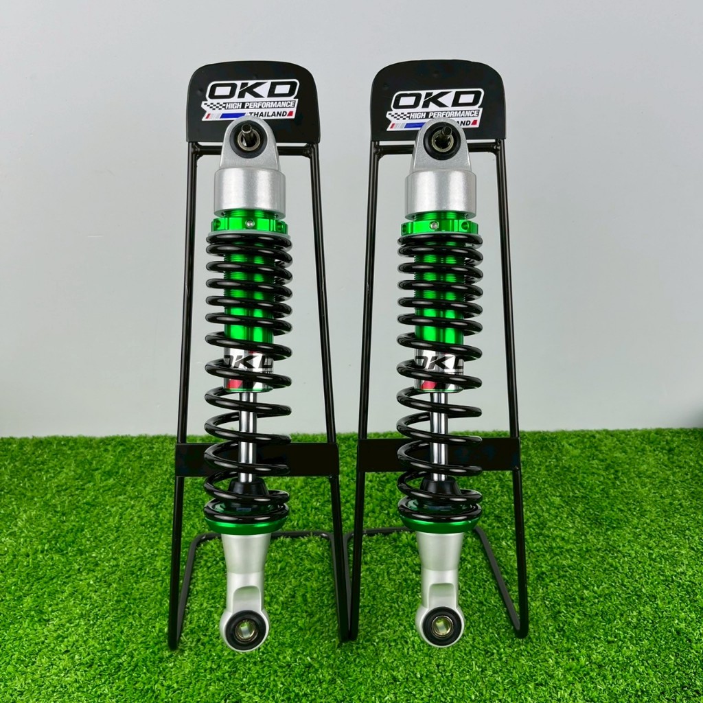 โช๊คหลัง OKD (BigBoom หูหลบบังโซ่  ) suzuki /PG1/Super cub/Dream 110i /วาฬ/ดรีมคุรุสภา/pigparts/Waveเก่า-2018/Axelo125