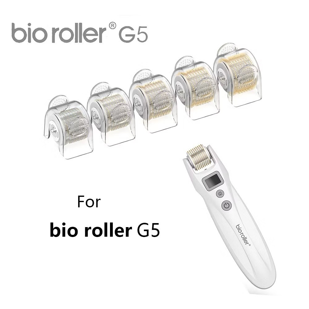 [ส่งจากกรุงเทพ] หัวเปลี่ยน Bio Roller G5 ลูกกลิ้งไมโคร  บําบัดผิวหน้า EMS ปลูกผม