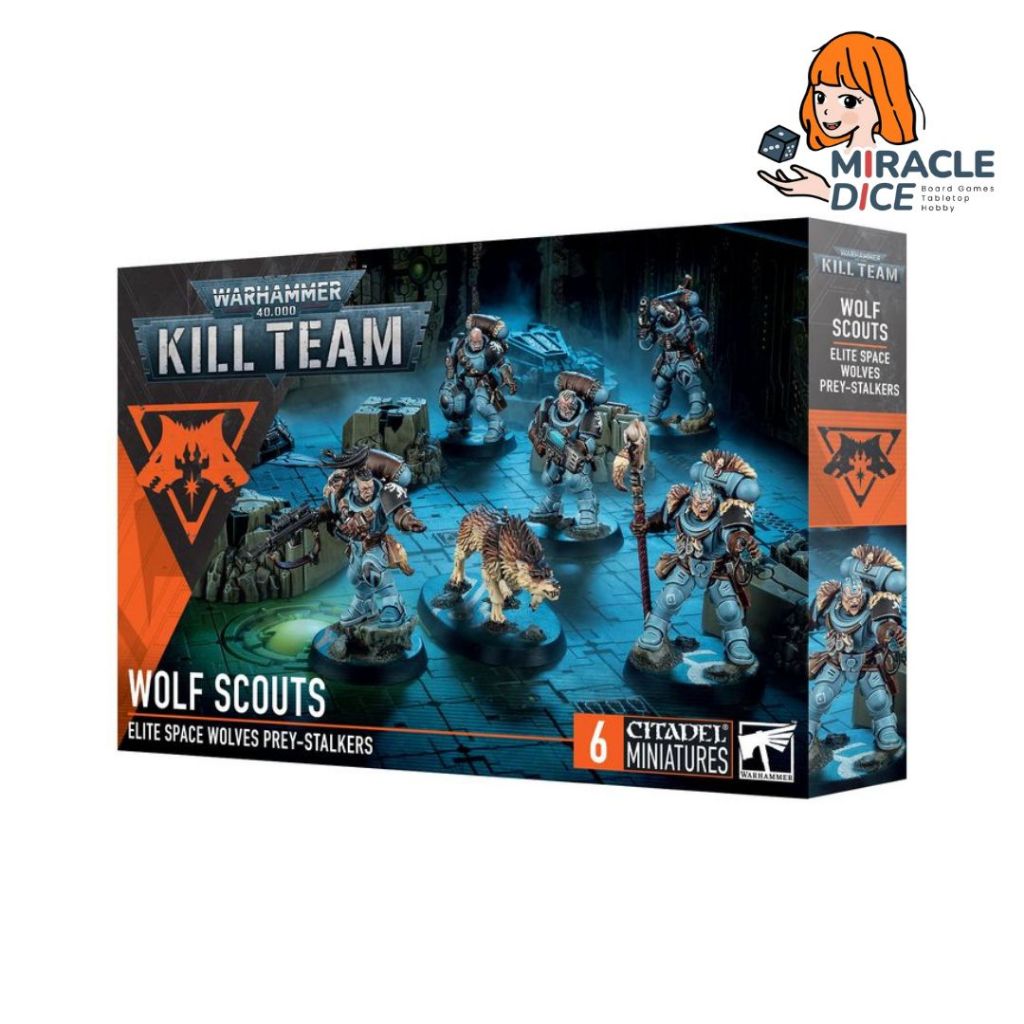 [พร้อมส่ง] Warhammer 40K : Kill Team : Wolf Scouts