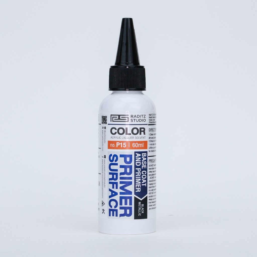 P15 Surface Primer Black Metallic