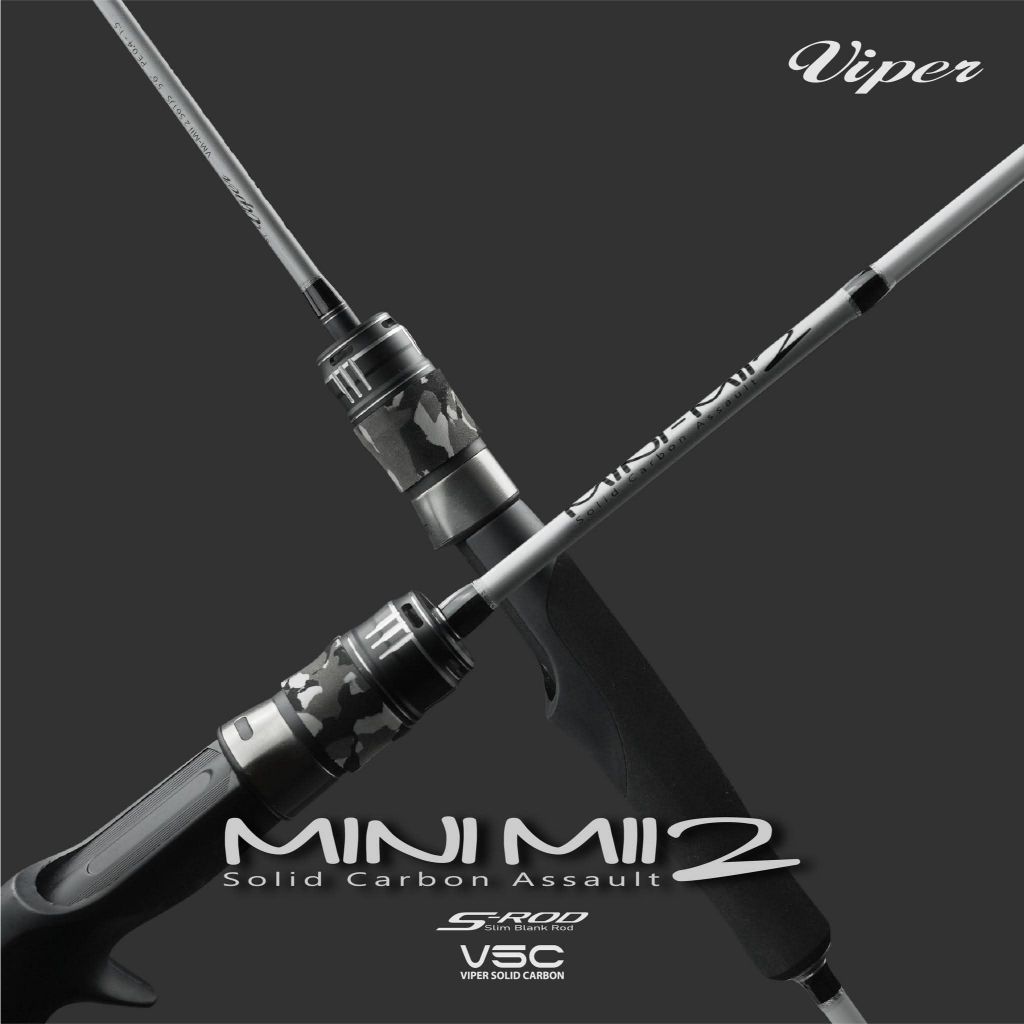Viper MINI-MII2 Super micro jig คันไมโครจิ๊ก PE0.4-1.5 สำหรับจิ๊กเหยื่อหรือเคาะเหยื่อเล็กๆ น้ำหนักเห