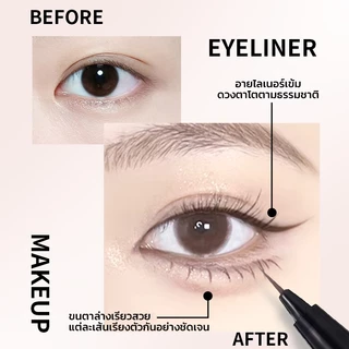 XIXI W.I.L.D Eyeliner ปลายเข็มเล็ก 0.001mm สำหรับมือใหม่ เขียนชัด ทนนาน 2 สีให้เลือก
