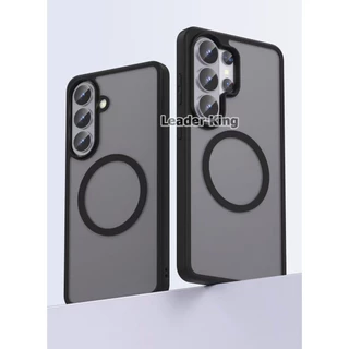 เคสผิวด้าน ชาร์ได้ สำหรับ SAMSUNG S25 S25Plus S25Ultra A07 A17 S26 S24/S22/S23 Plus,Ultra S23Fe S24Fe ด้าน ขอบนิ่ม 006